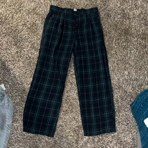 Plaid pants